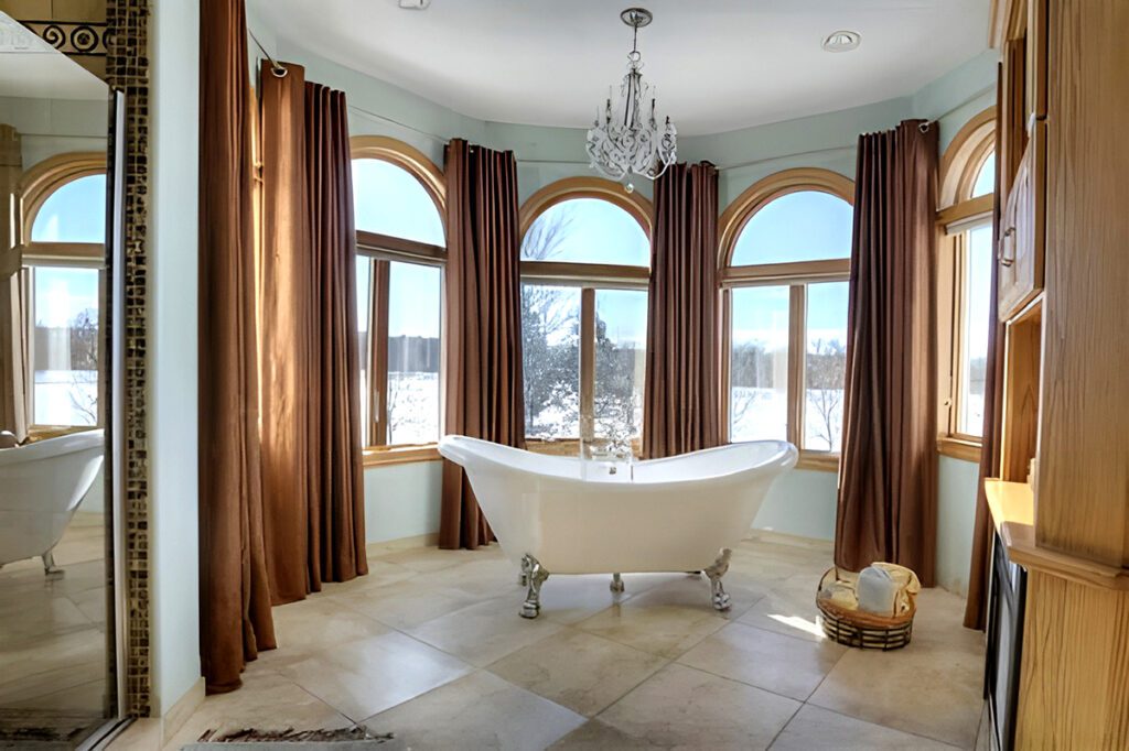 Bathroom-Window-Curtain-Bronzed Beauty