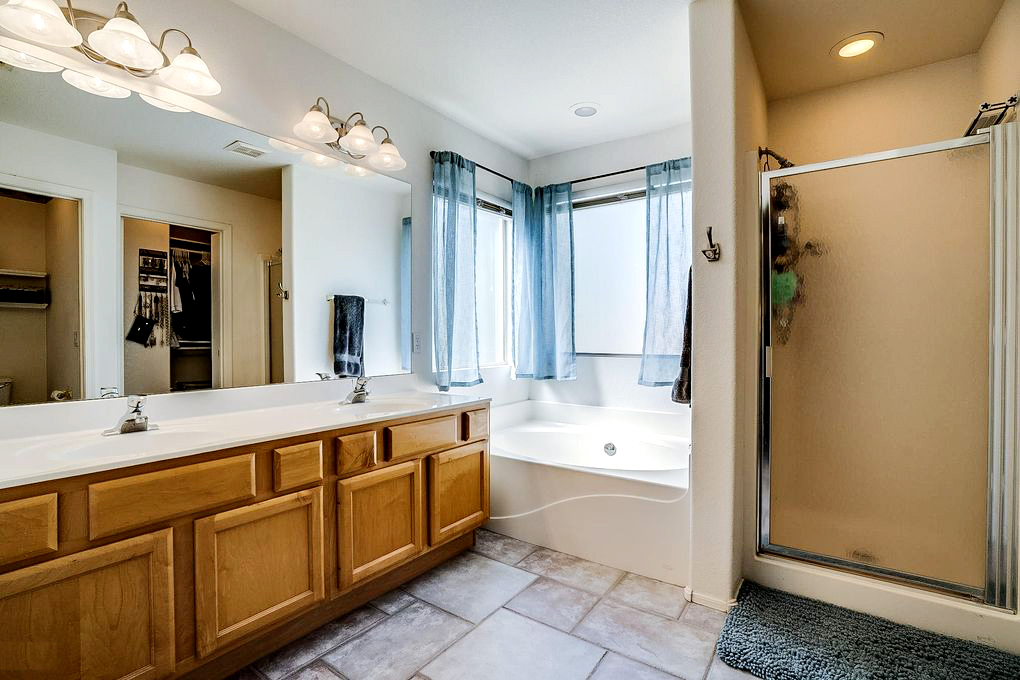 Bathroom-Window-Curtain-Sheer Blue Drapes