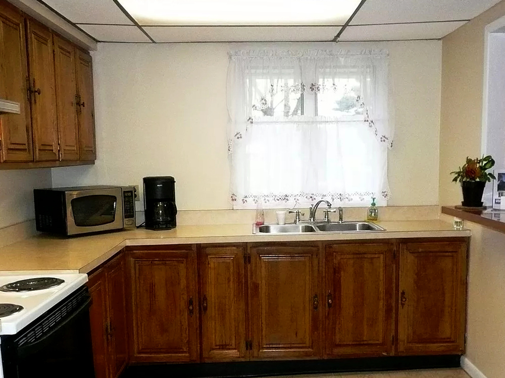 Bright White Kitchen Curtains