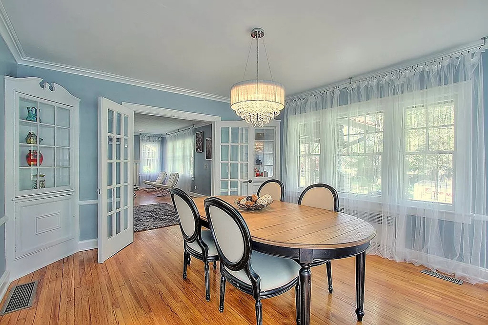 Dining-Room Sheer Whites Curtains