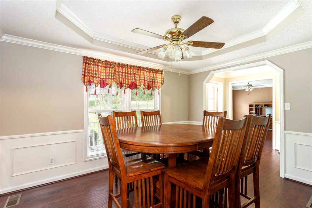 Dining-Room-Valances-Checkered Charm