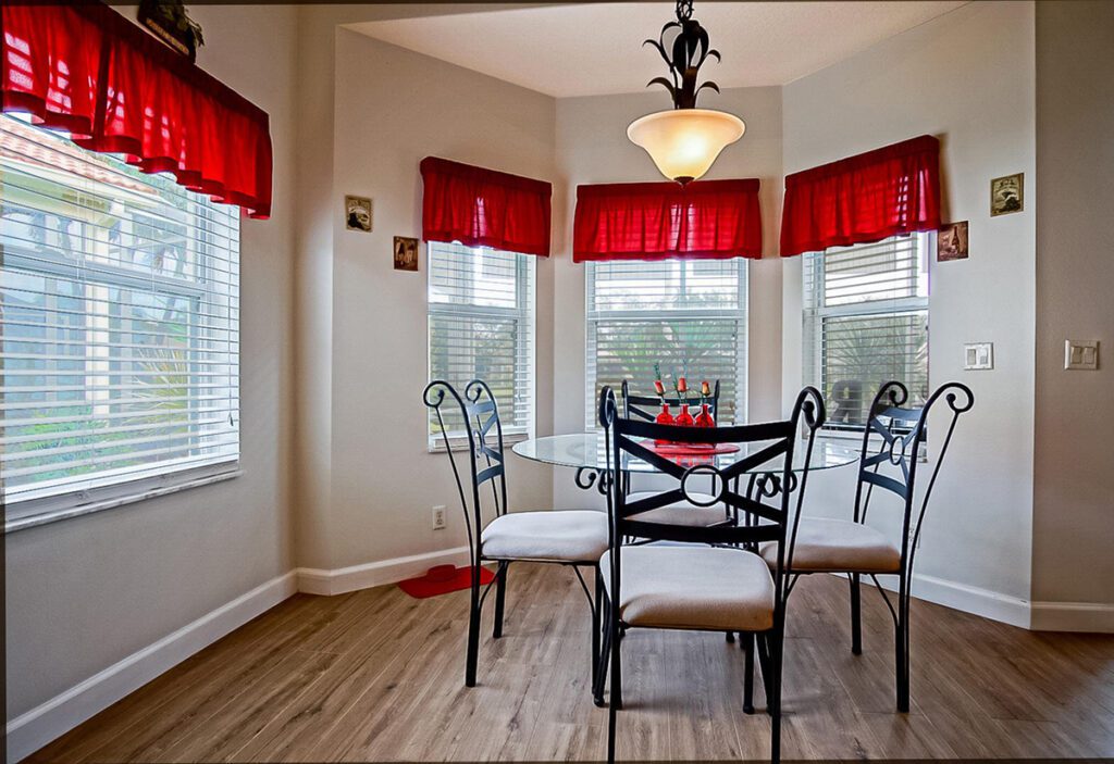 Dining-Room-Valances Ruby Radiance