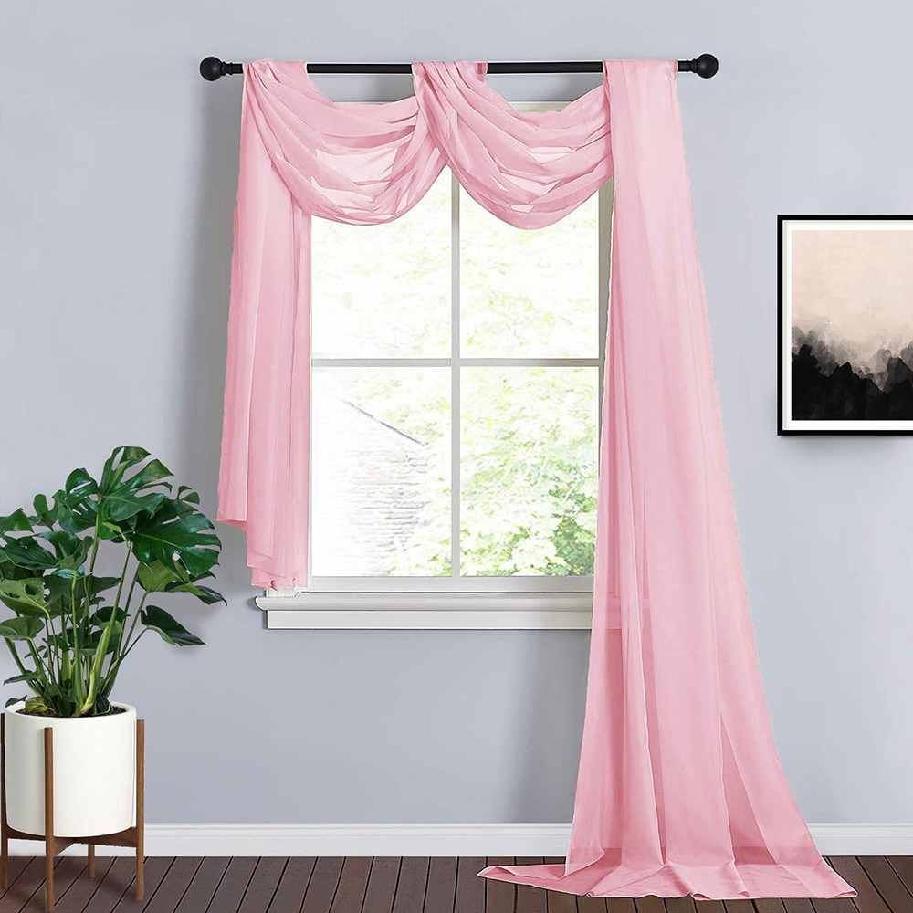 Dusty Rose Curtain-Colors