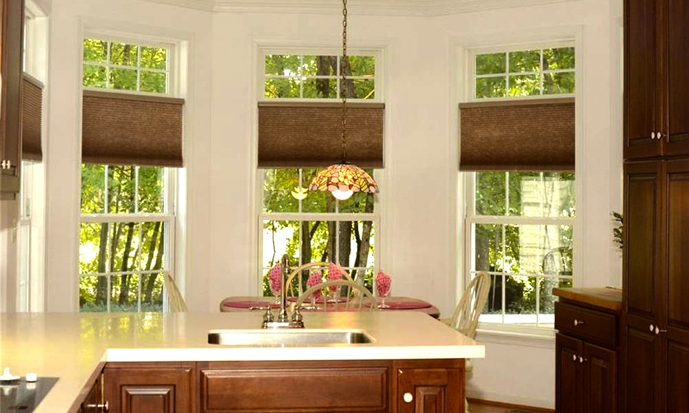 Kitchen-Bay-Window Sleek Elegance Curtains