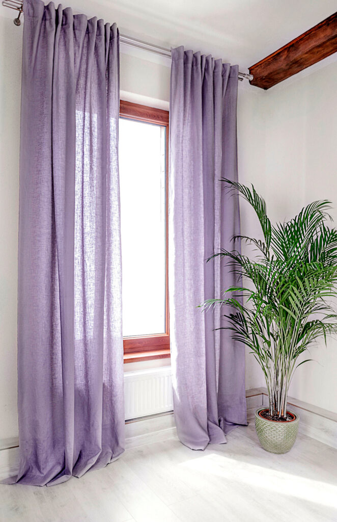 Lavender Curtain-Colors
