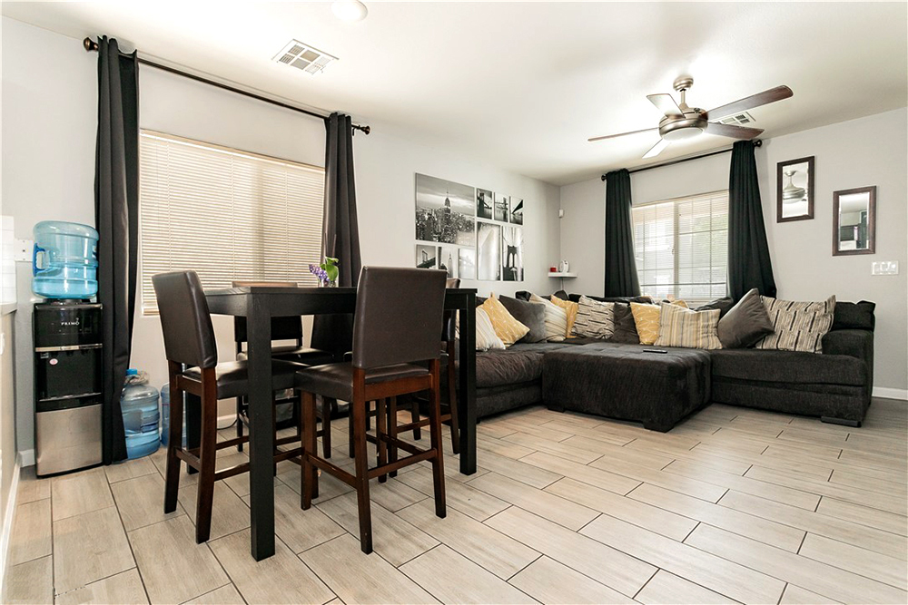 Living-Rooms-Sleek Deep Black Curtains