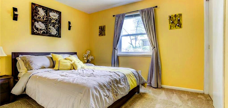 Curtains Ideas for Yellow Bedroom Walls
