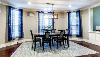Should You Put Curtains in A Dining Room