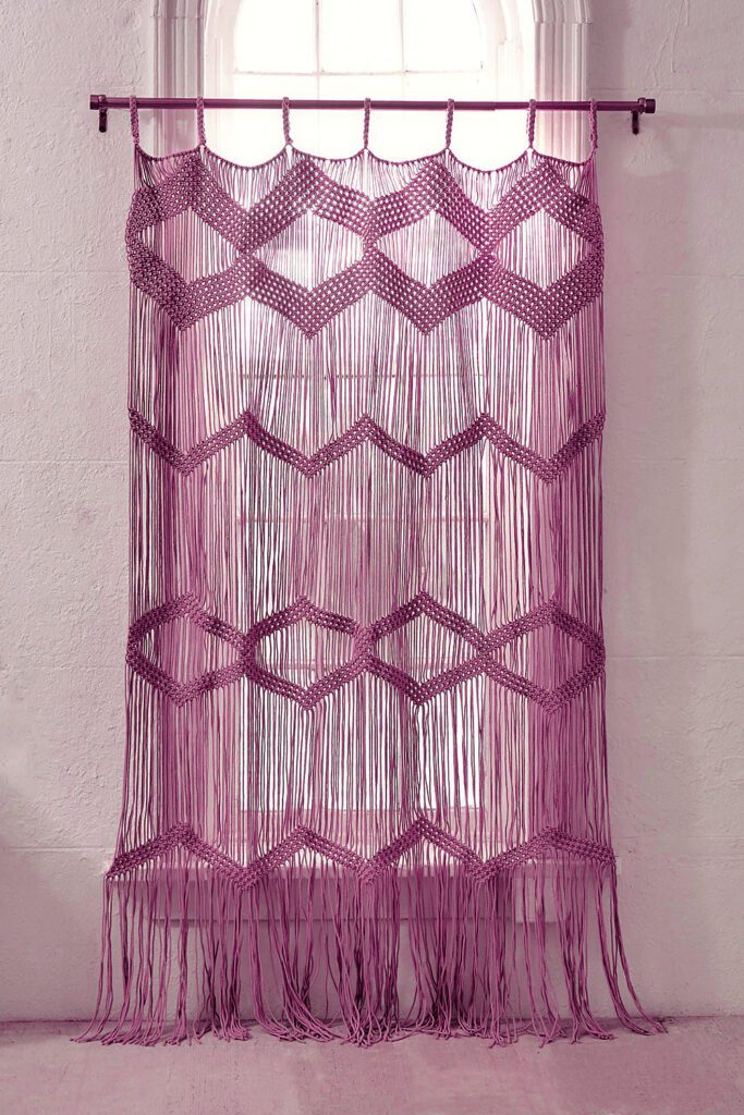 macramé curtains