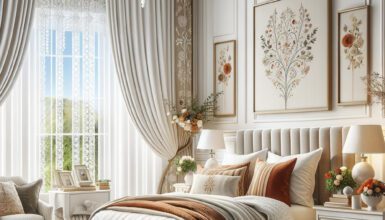 White Bedroom Curtain Ideas