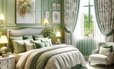 Curtain Colors to Complement Your Light Green Bedroom Walls