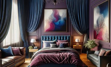 Curtain Colors for Purple Bedroom Walls