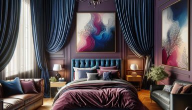 Curtain Colors for Purple Bedroom Walls