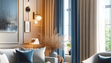 What Color Curtains Go with Gray Furniture and Beige Walls