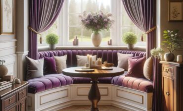 Window Seat Curtains Ideas for Your Dining Room